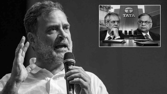 Rahul Gandhi's Explosive Tata Charge: ‘Criminally Destroyed’ Under Modi-Shah?
