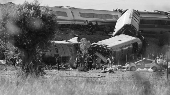 Spain Train Crash Kills 64 As Two High-Speed Trains Collide In Toledo