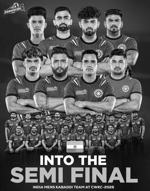 India Crush Tanzania 48-20 to Storm Into Commonwealth Kabaddi Championship Semifinals