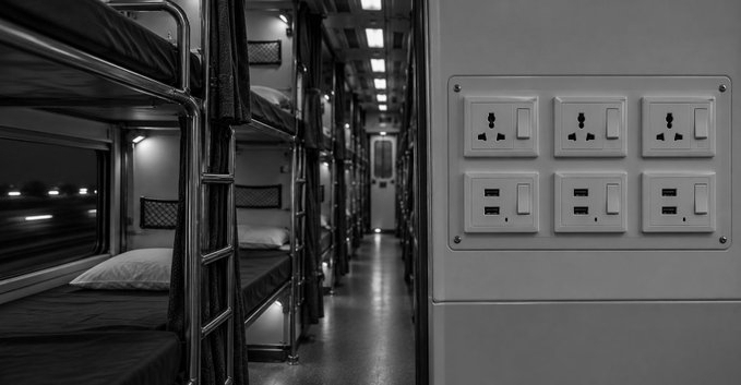 Indian Railways Orders Overnight Shutdown of Train Charging Points After Power Bank Blast