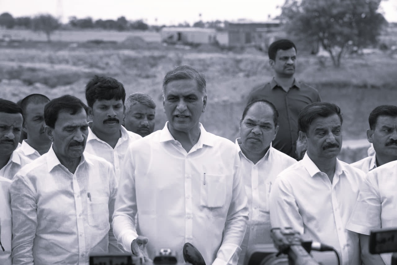 Harish Rao Flags Safety Concerns Over Blasting Near Mallanna Sagar