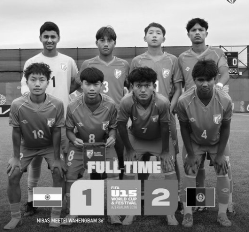 Afghanistan Beat India 2-1 as Blue Colts’ Comeback Falls Short in FIFA U15 Tournament