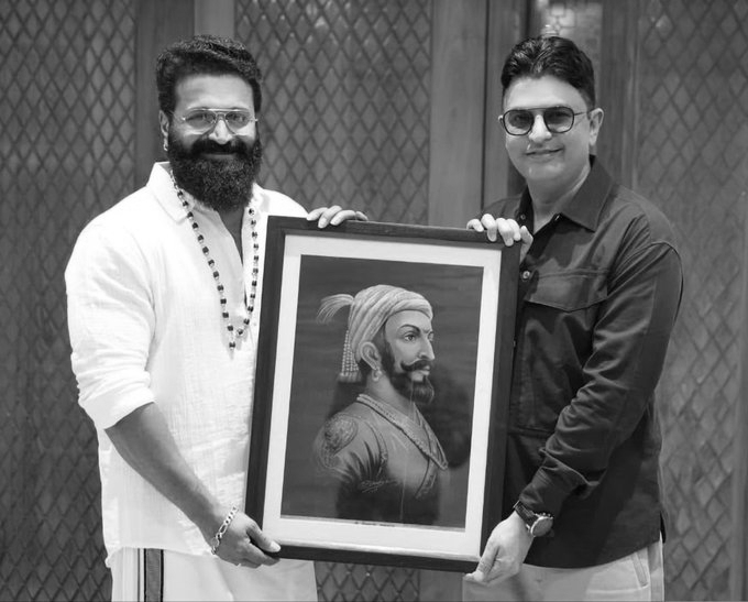 ‘The Pride of Bharat’: Rishab Shetty, Bhushan Kumar Announce Grand Shivaji Maharaj Biopic
